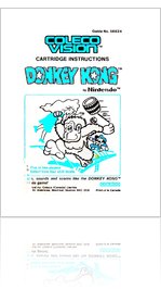 Donkey Kong for the ColecoVision