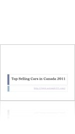 Best Autos in Canada