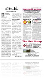AUGUST 2012 BUSINESS SECTION NORTH CENTRAL NEWS